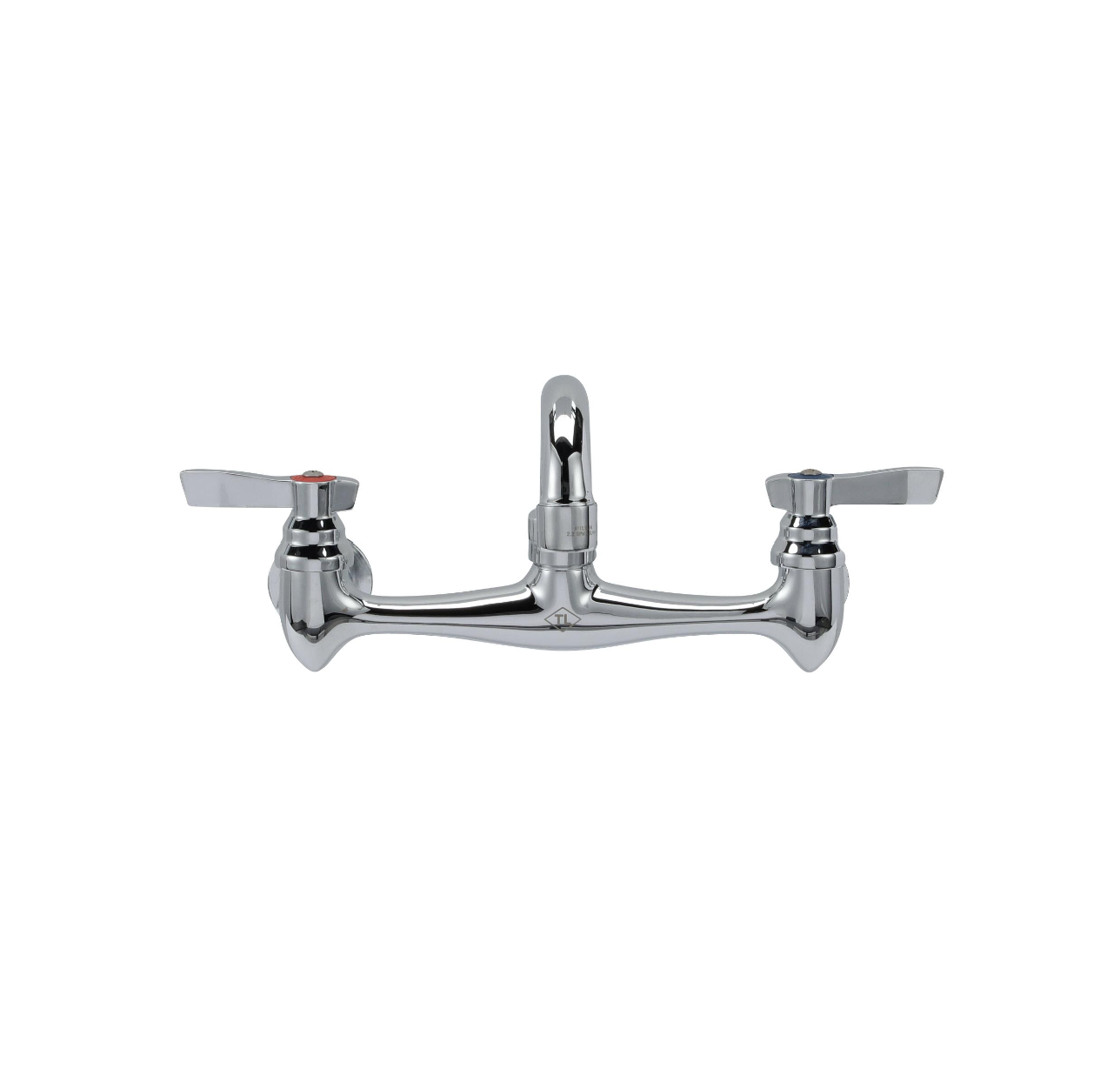 TOP-LINE® 8" OC Wall Mount Faucet with 6" Swivel Spout