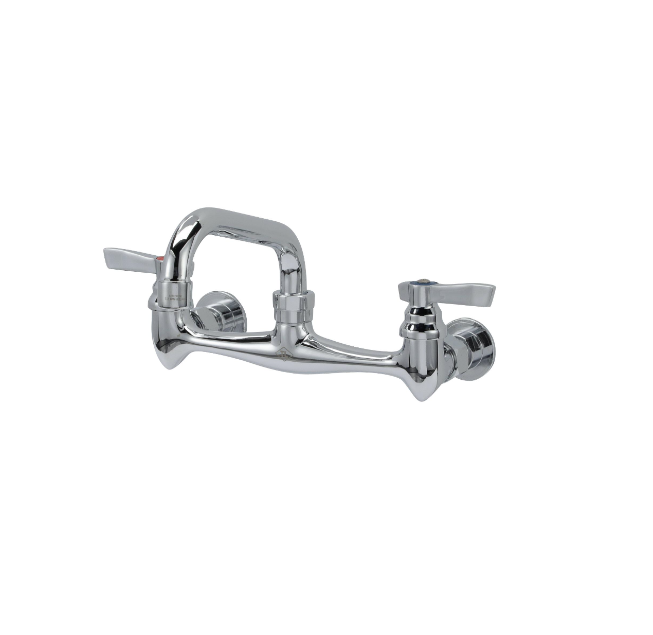 TOP-LINE® 8" OC Wall Mount Faucet with 6" Swivel Spout