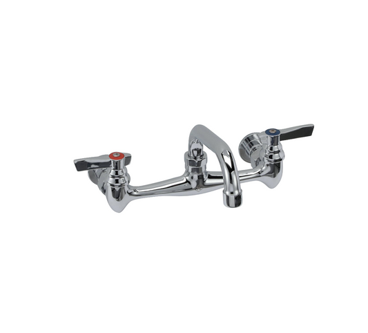 TOP-LINE® 8" OC Wall Mount Faucet with 6" Swivel Spout