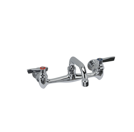 TOP-LINE® 8" OC Wall Mount Faucet with 8" Swivel Spout