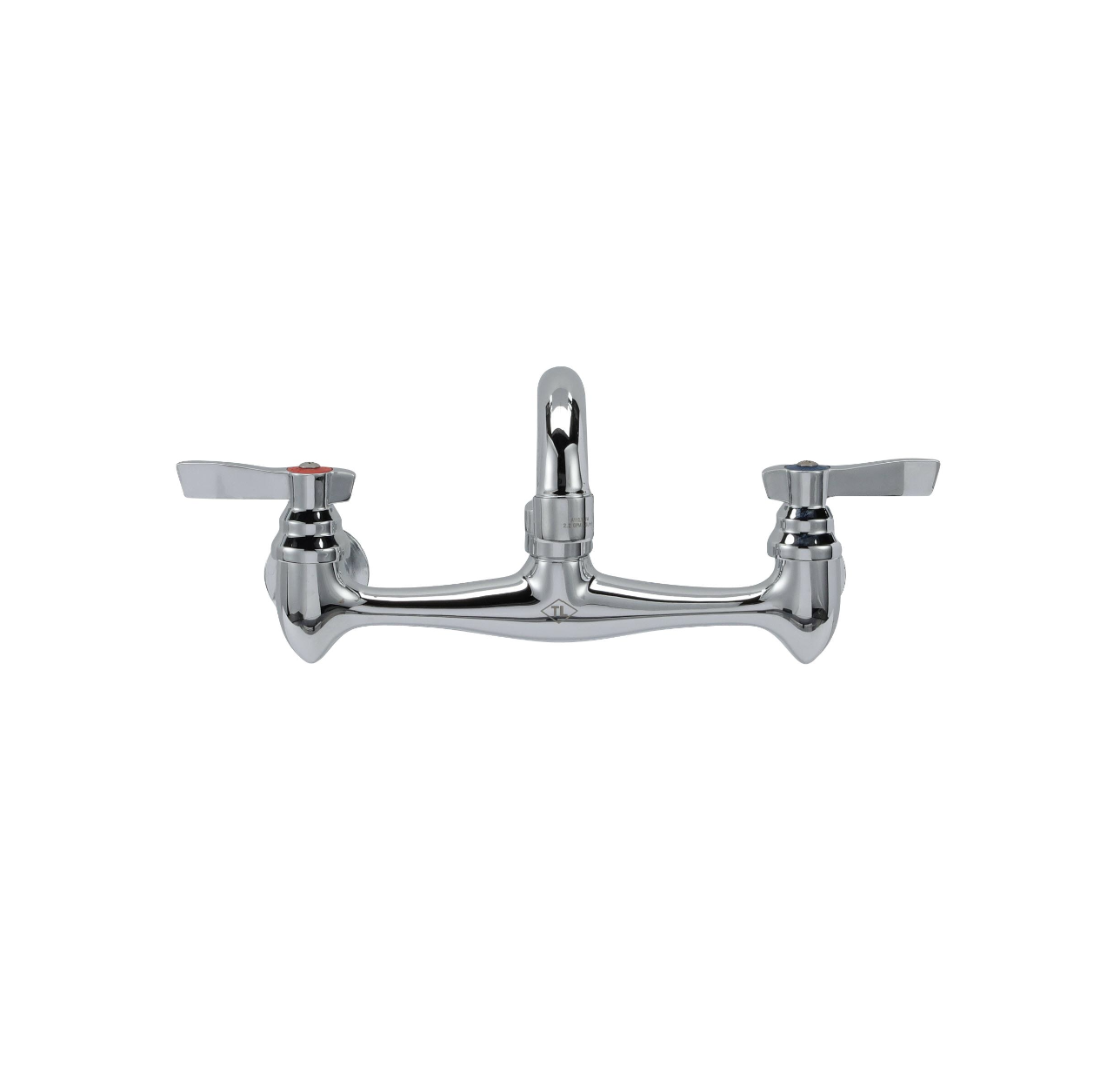 TOP-LINE® 8" OC Wall Mount Faucet with 10" Swivel Spout