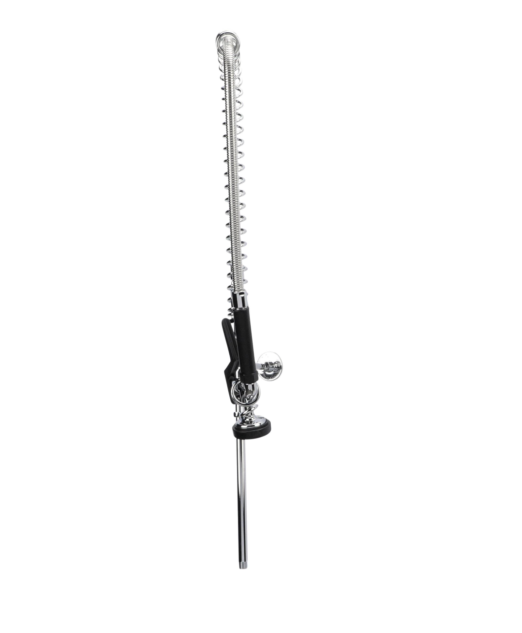 TOP-LINE® Pre-Rinse Assembly Top Half Includes: Riser, Hook, Wall Bracket, Spring Retainer, 44" Hose with Grip