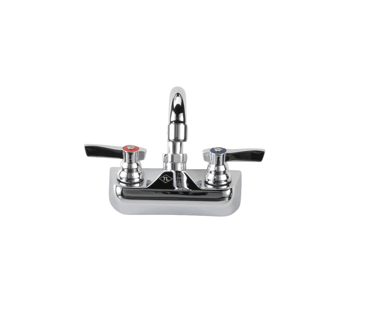 TOP-LINE® 4" OC Wall Mount Faucet Ceramic Valves with 6" Swivel Spout