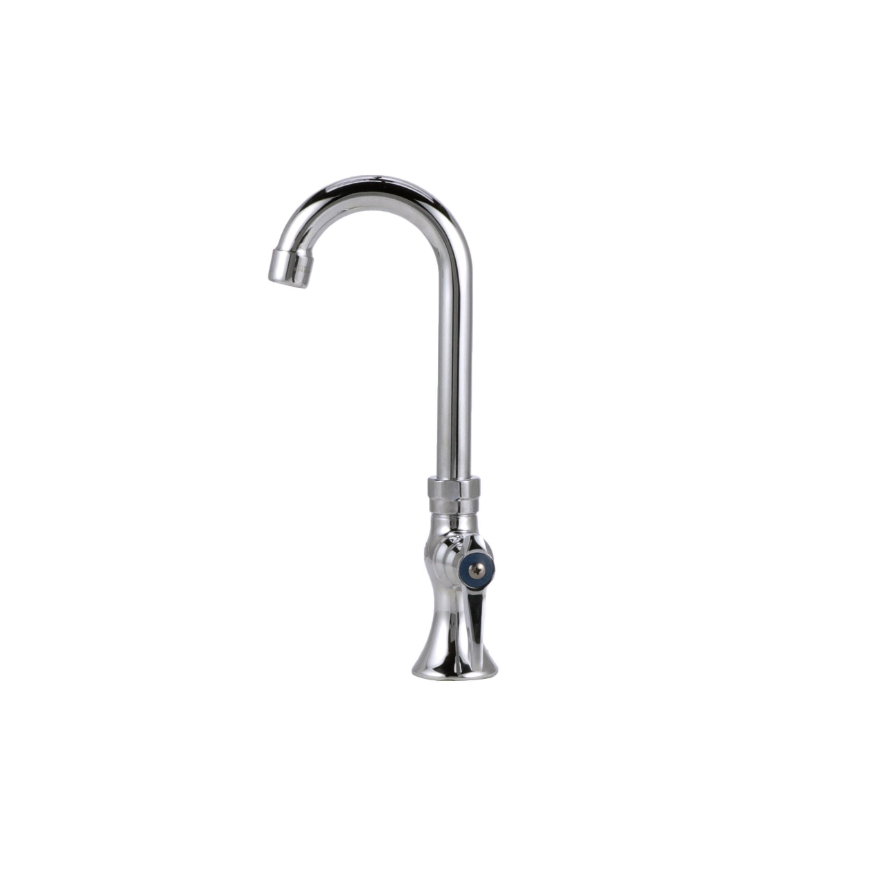 TOP-LINE® Single Pantry Deck Mount Faucet with 3-1/2" Swivel Gooseneck Spout