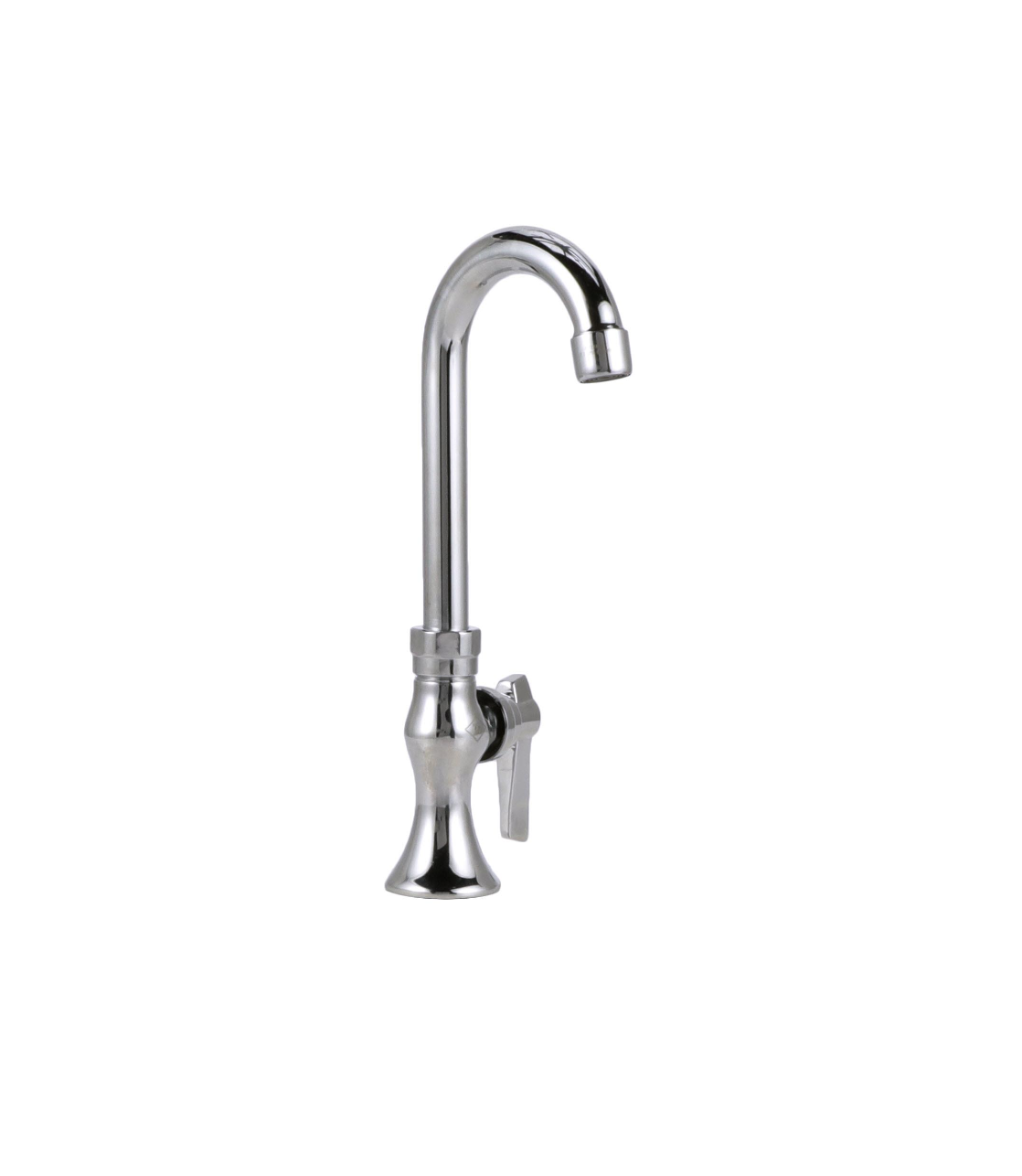 TOP-LINE® Single Pantry Deck Mount Faucet with 3-1/2" Swivel Gooseneck Spout