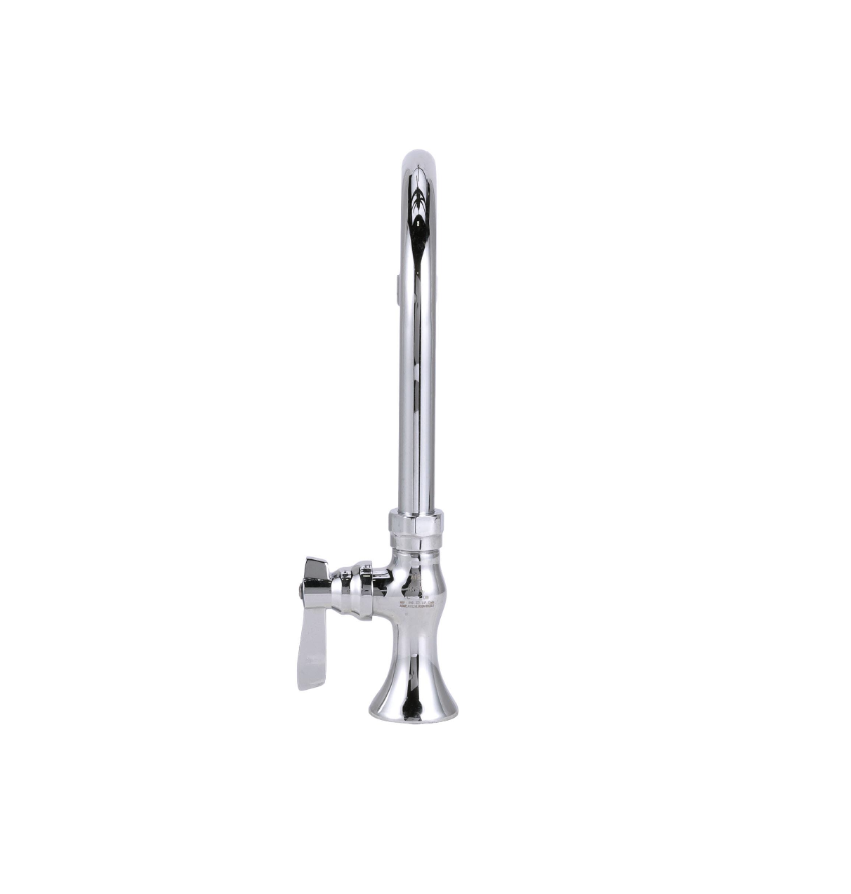 TOP-LINE® Single Pantry Deck Mount Faucet with 6" Swivel Gooseneck Spout