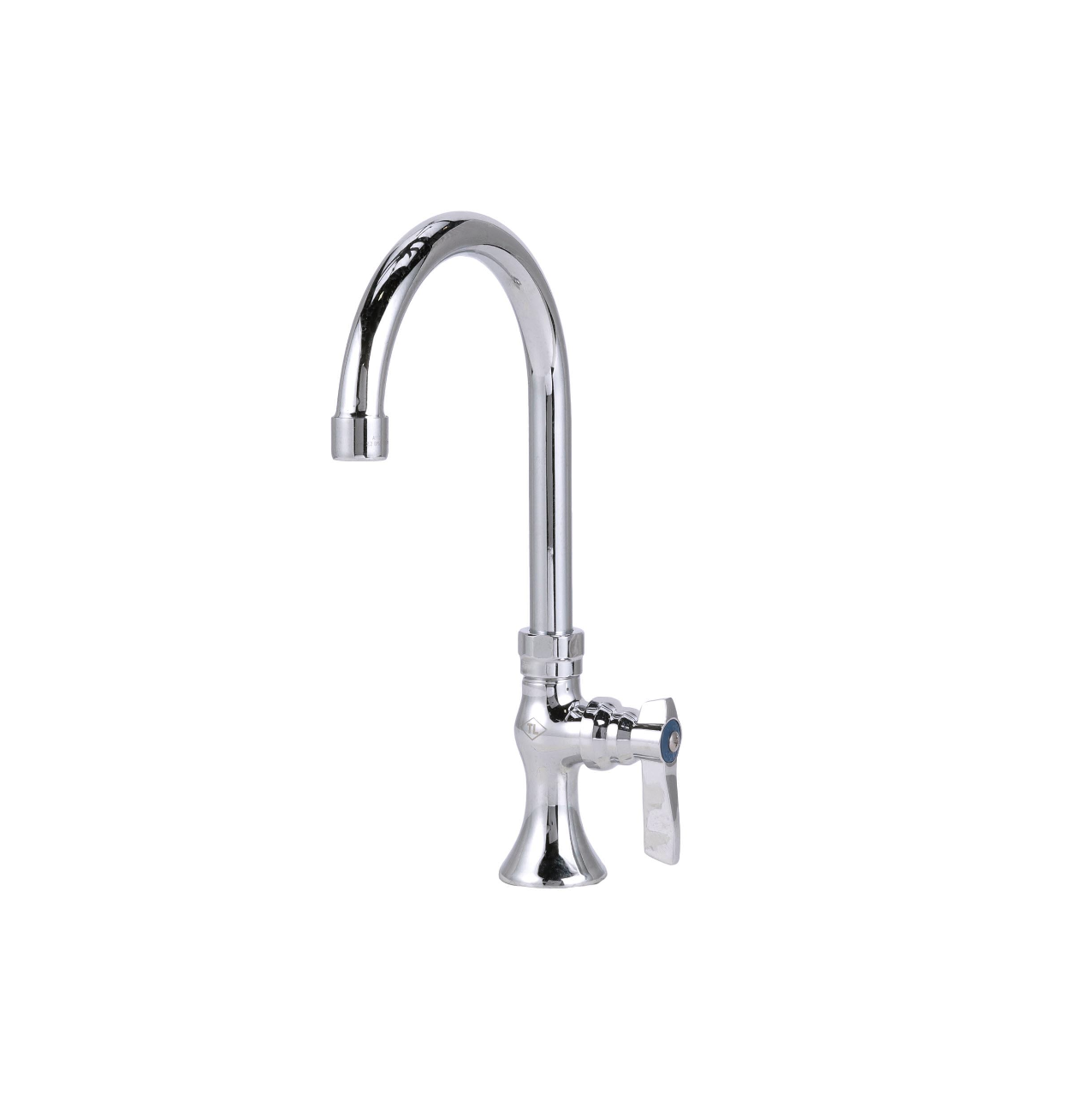 TOP-LINE® Single Pantry Deck Mount Faucet with 6" Swivel Gooseneck Spout