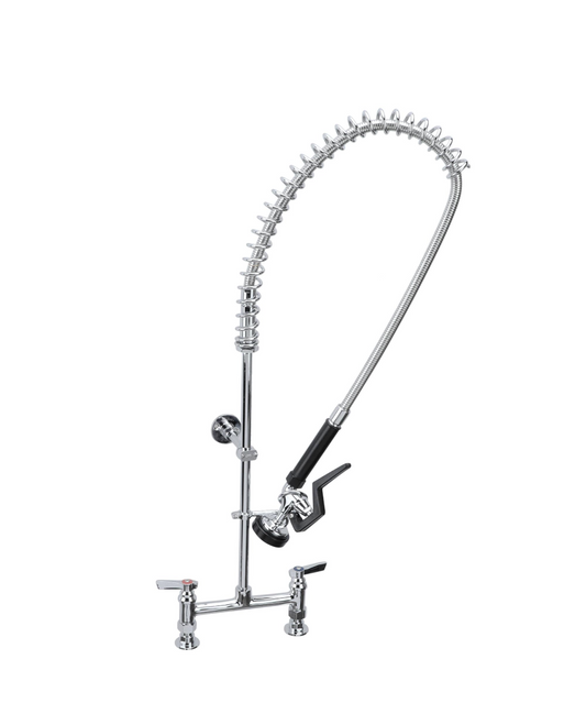 Top-Line® 8" OC Elevated Bridge Deck Mount Pre Rinse Assembly
