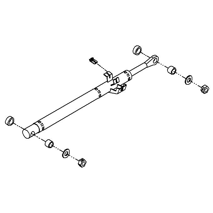 RP-1080 Locking Cylinder with Hardware